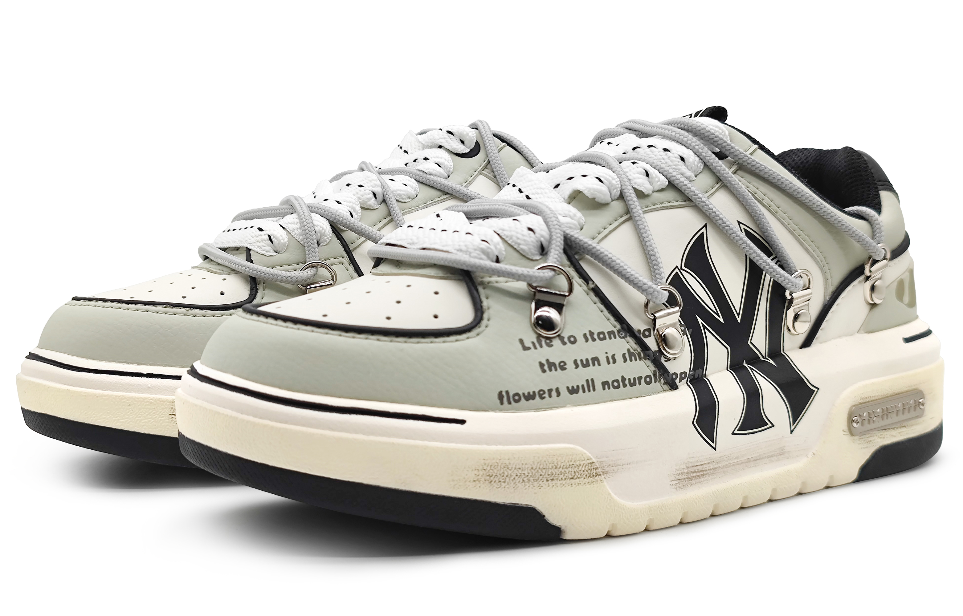 [Custom Shoes] MLB Climbing 'Metallic Plaque Dusty Green' 圖 3