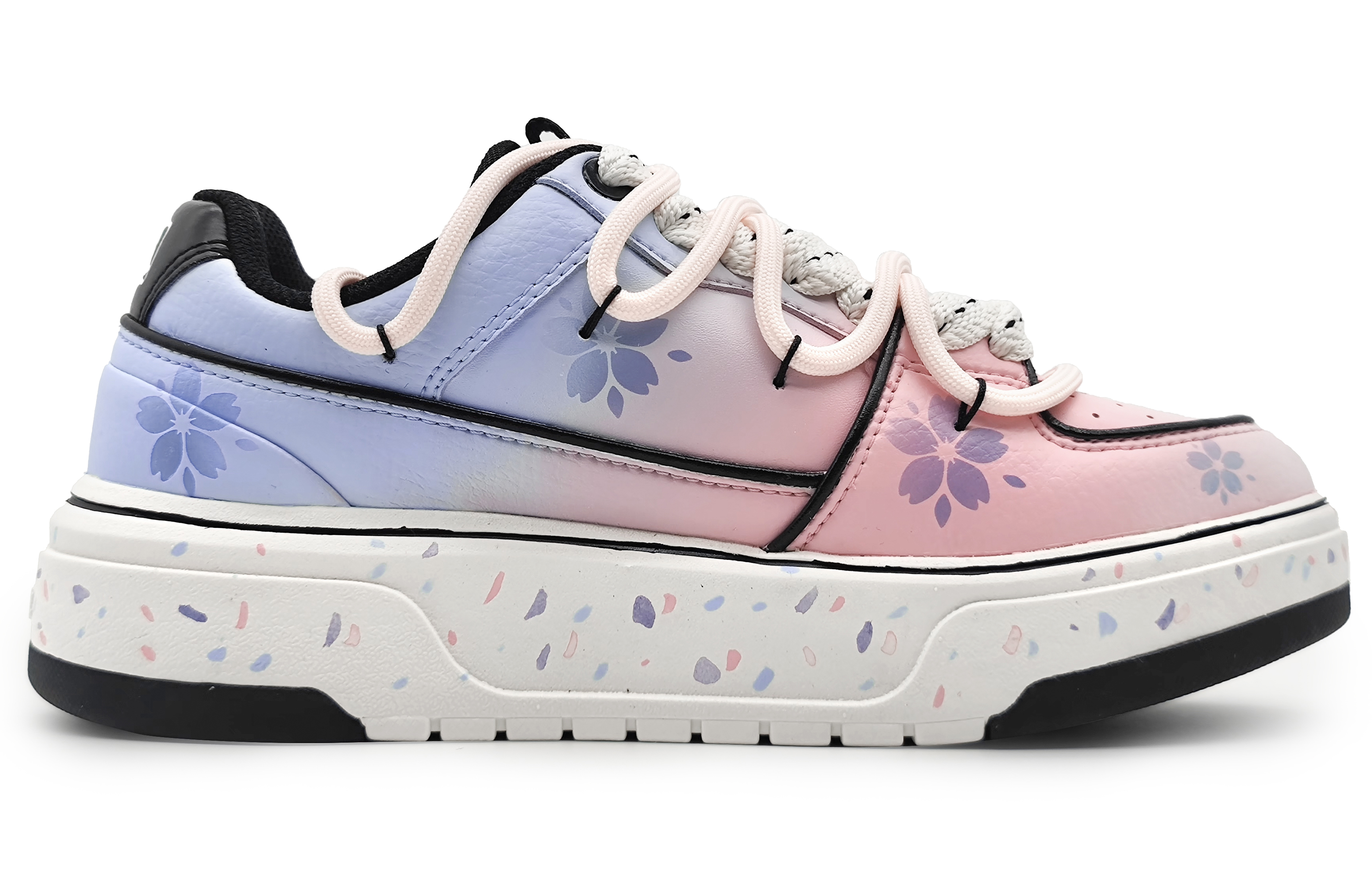 [Custom Shoes] MLB Custom 'Cherry Blossom Gradient Pink-Purple' 圖 2