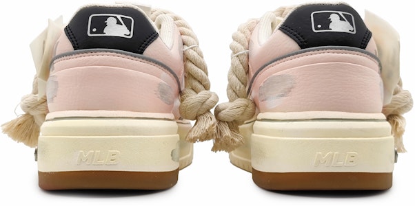 【客製化球鞋】MLB 櫻花樹下 創意塗鴉 麻繩解構 標簽可拆卸 增高 低筒 板鞋 男女同款 淺粉 Purchase 【客製化球鞋】MLB 櫻花樹下 創意塗鴉 麻繩解構 標簽可拆卸 增高 低筒 板鞋 男女同款 淺粉