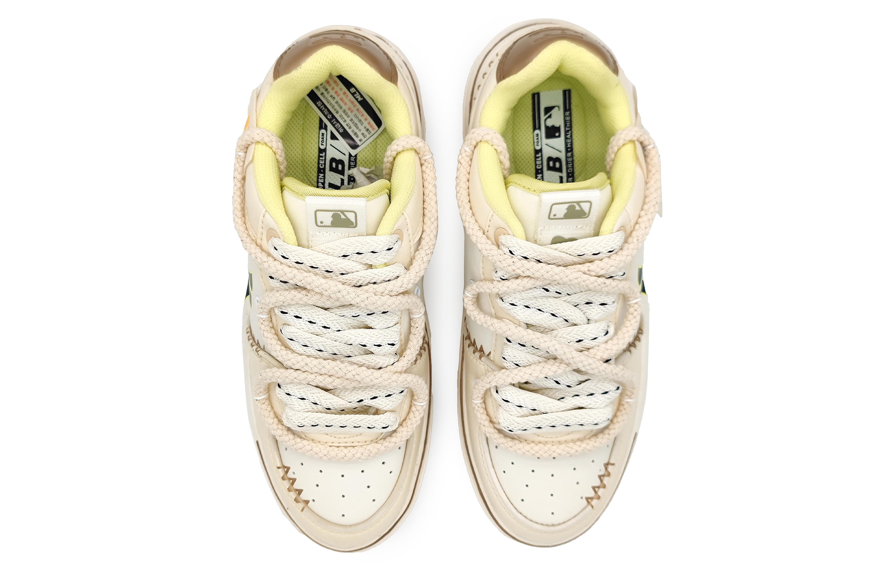 [Custom Shoes] MLB Custom 'Milky Tea Latte' 圖 4