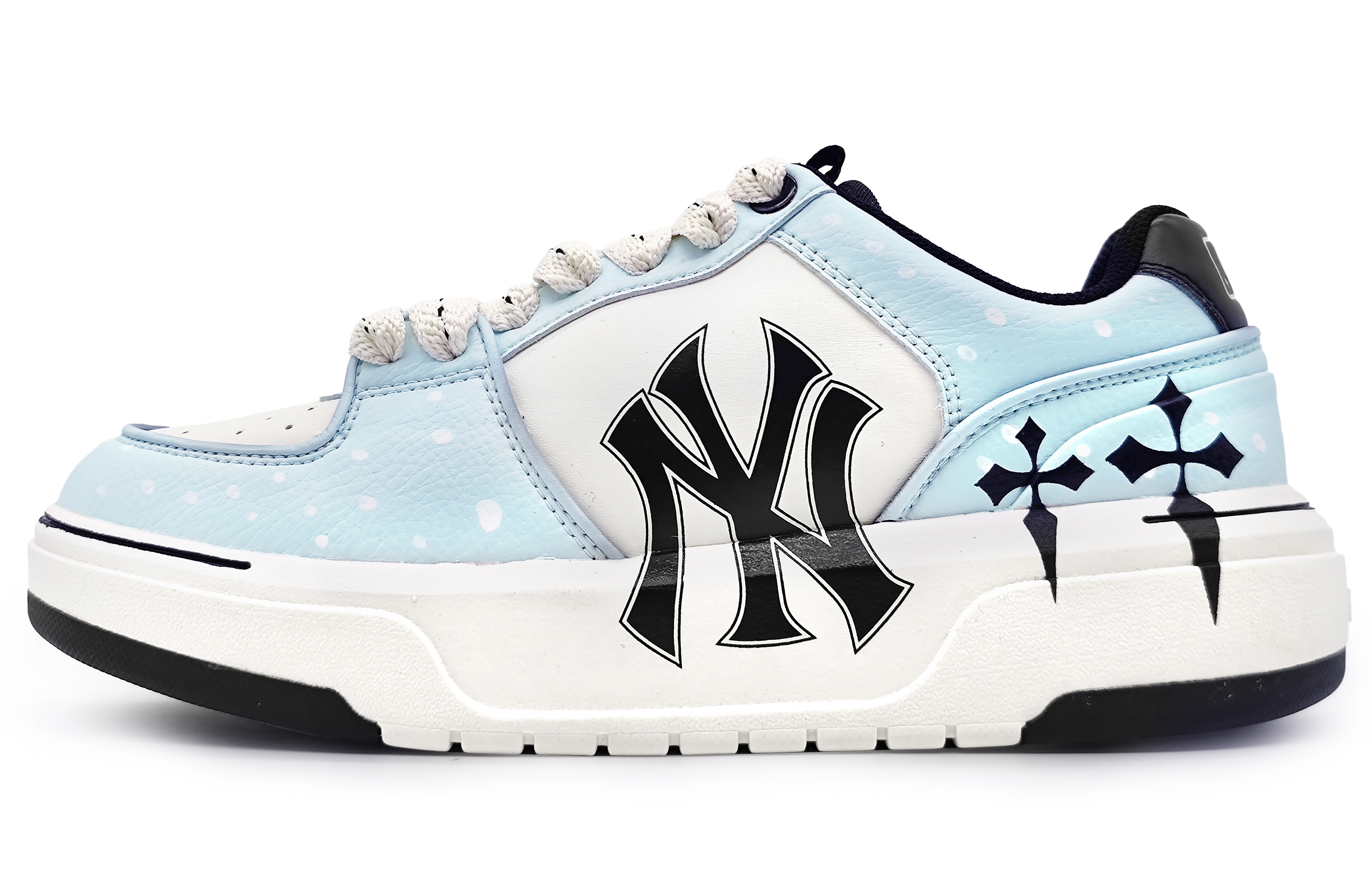 Buy [Custom Shoes] MLB Custom 'Ocean Blue Snowflake'