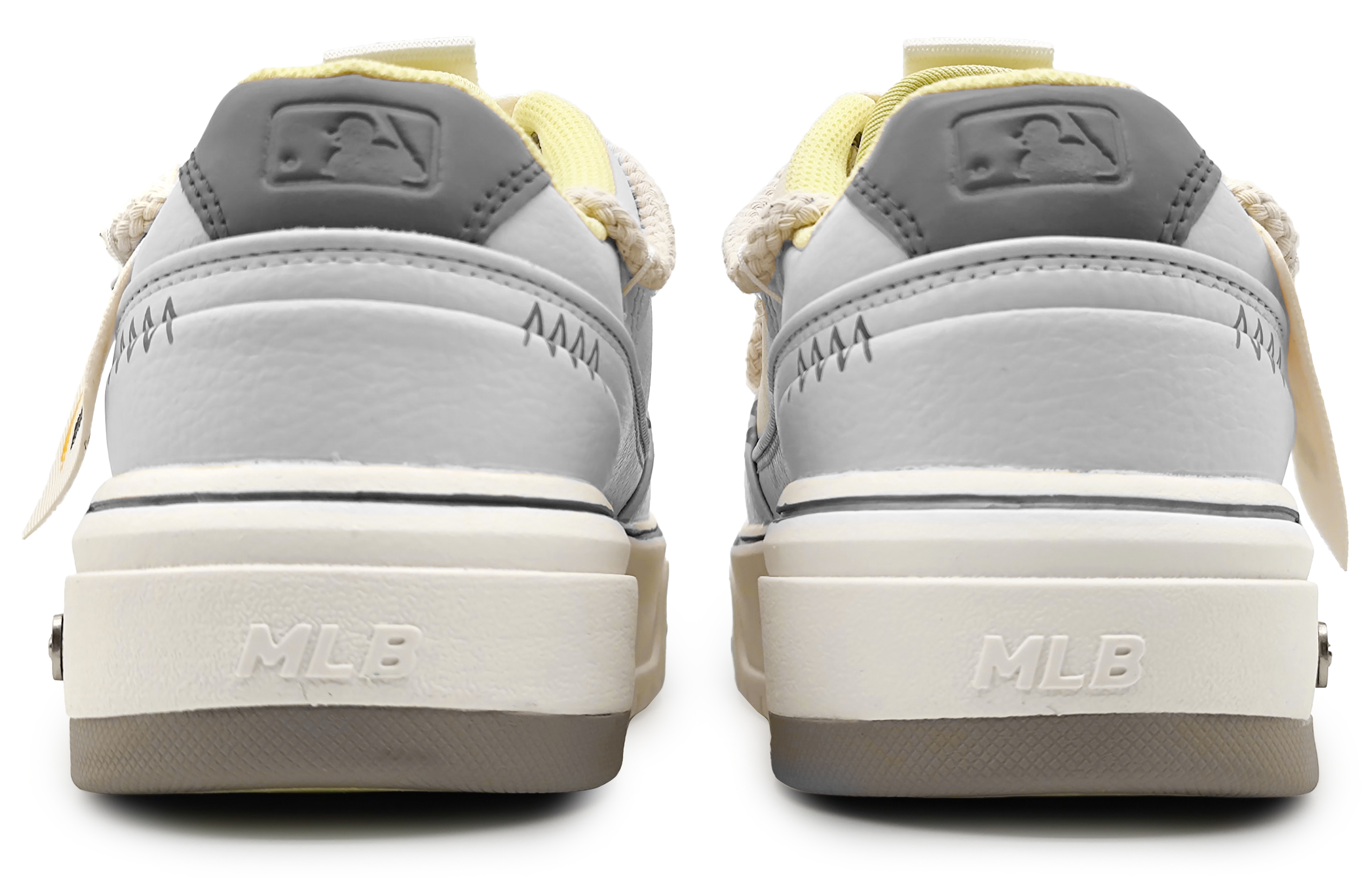[Custom Shoes] MLB Custom 'Oolong Milk Tea - Light Grey' 圖 5