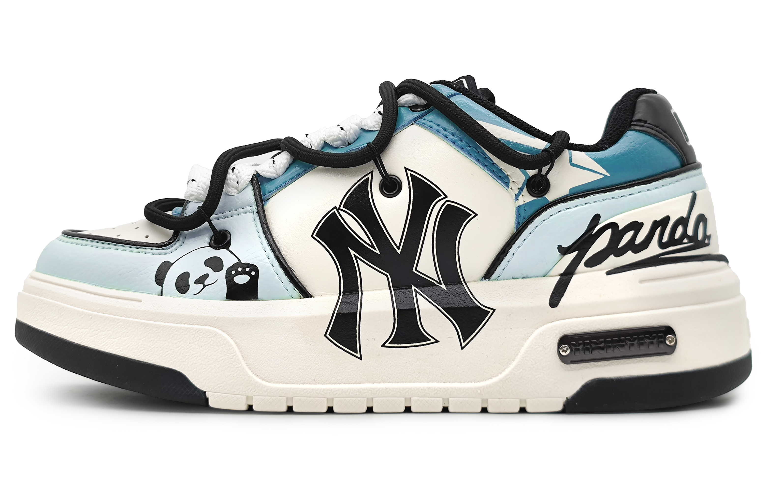 [Custom Shoes] MLB Custom 'Panda Starlight Blue White'