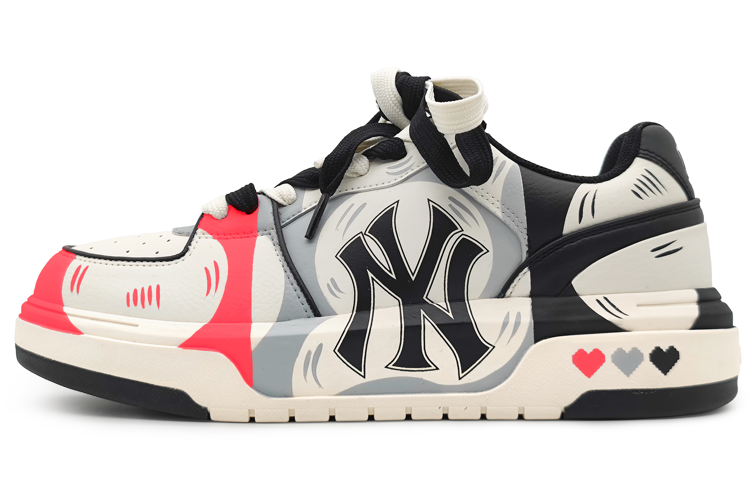 [Custom Shoes] MLB Custom 'Red Grey Black'