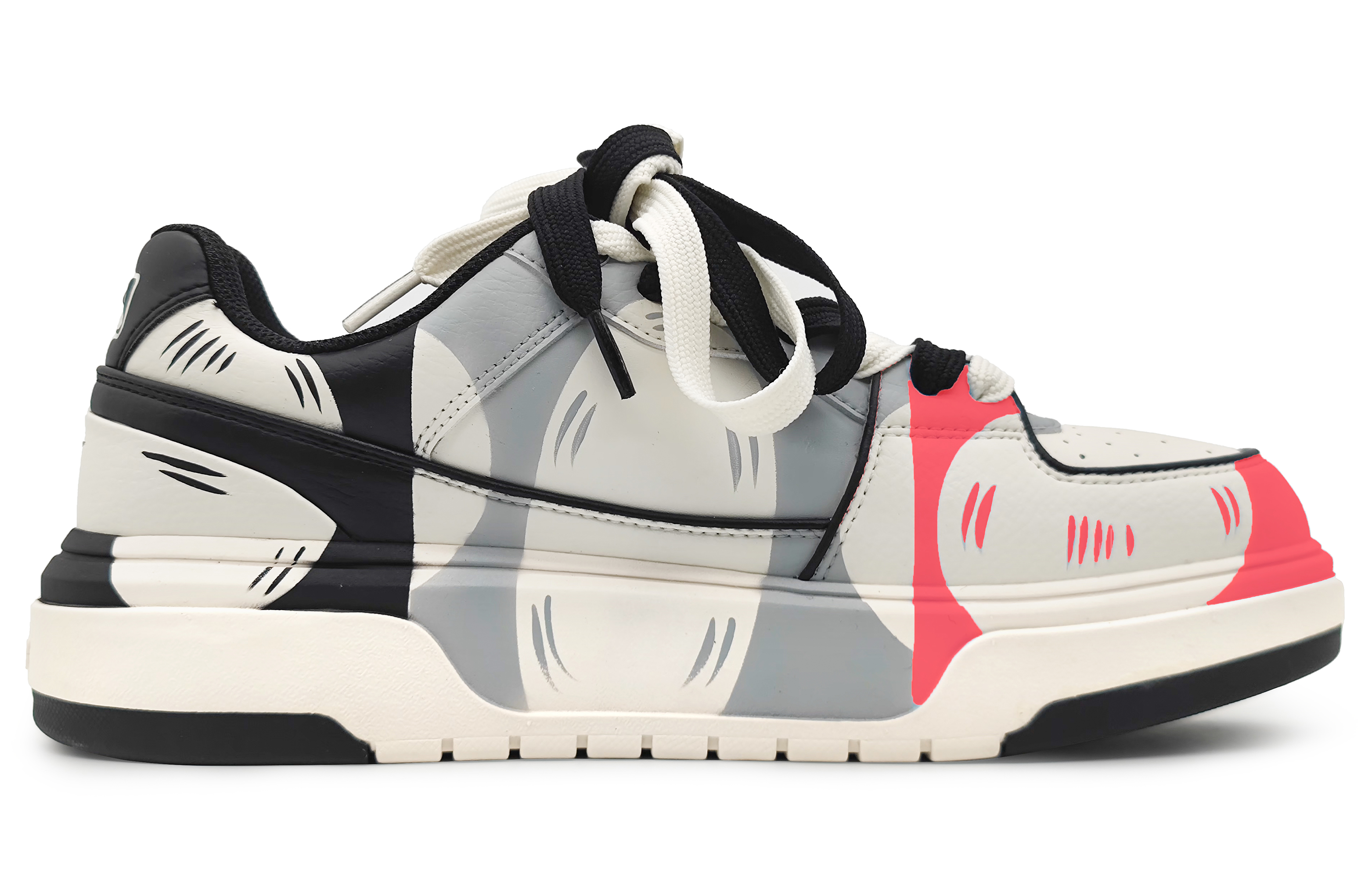 [Custom Shoes] MLB Custom 'Red Grey Black' 圖 2