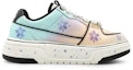 Order Zapatillas personalizadas MLB 'Resplandor Ascua-Flor de Primavera' 3ASXCA12N-50WHS(Team16-缤彩樱花黄绿)