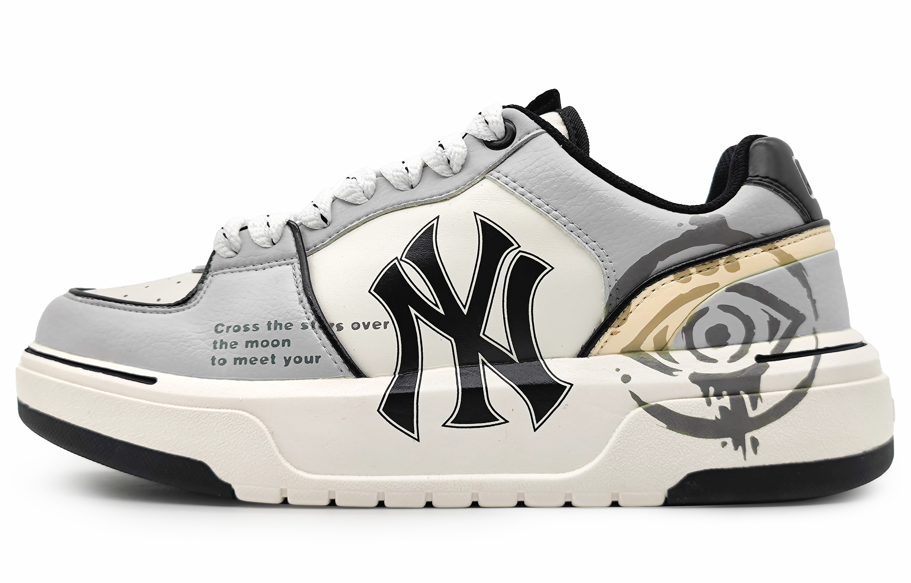 Buy [カスタムシューズ] MLBカスタムロウ 'エンジェルアイ モランディ - ホワイトグレー' 3ASXCA12N-50WHS(Team16-天使之眼白灰)