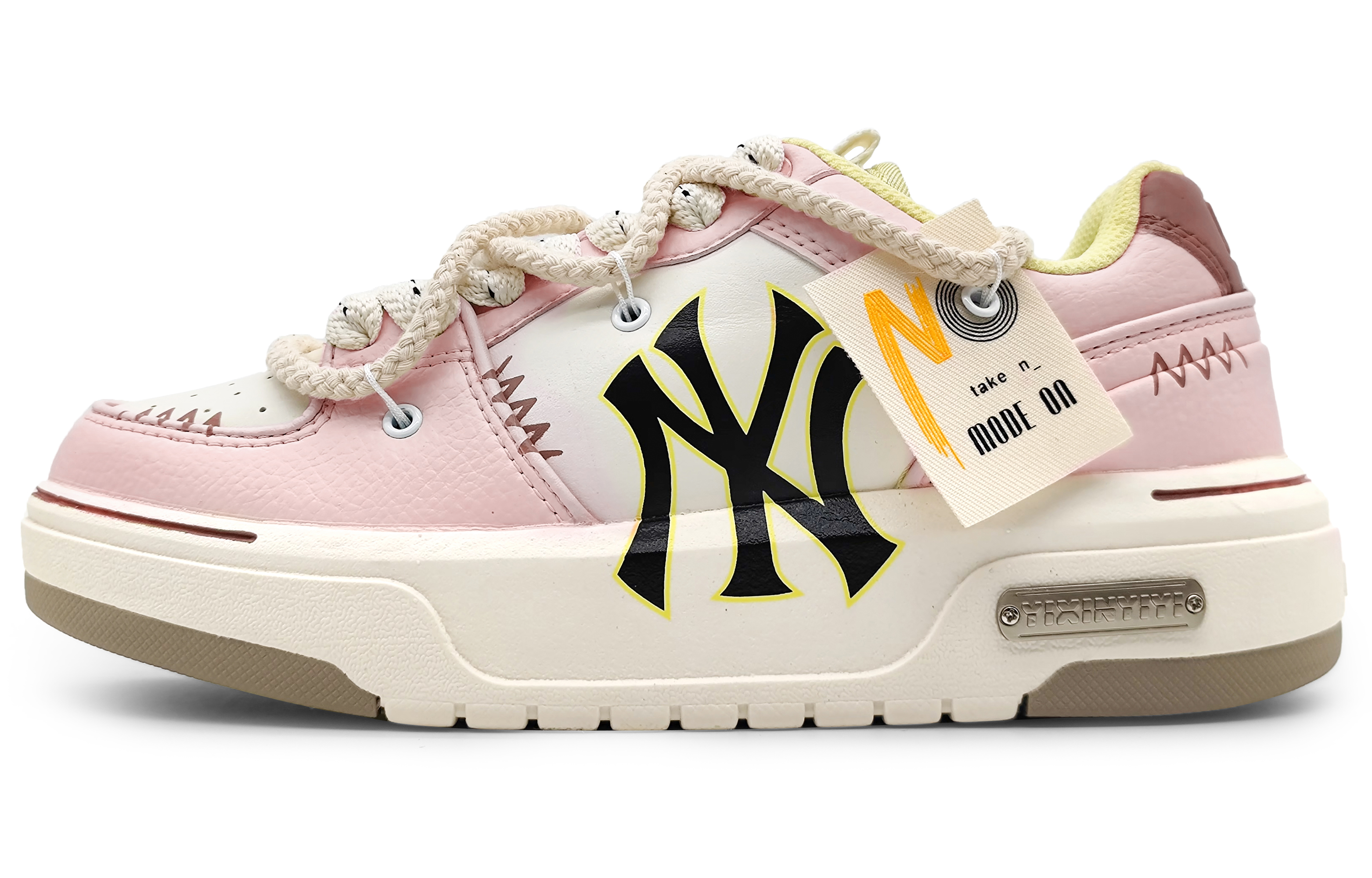 [Custom Shoes] MLB Custom Low 'Cheesy Peach Pink'