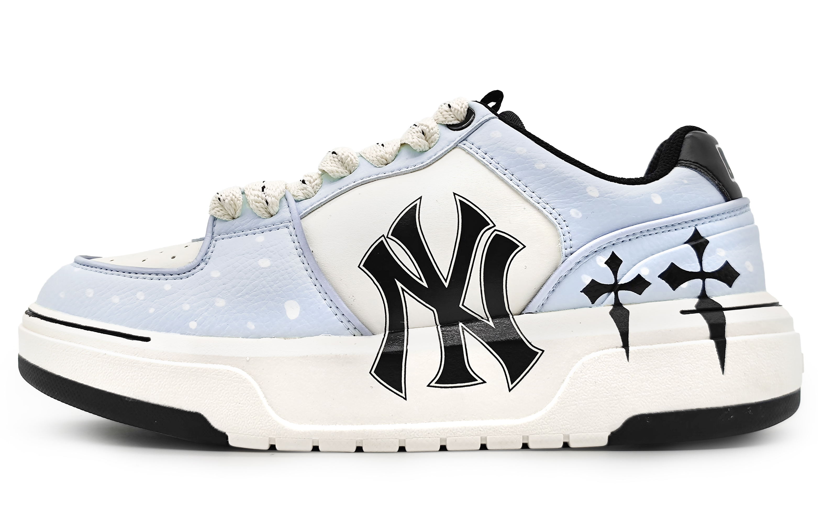 [Custom Shoes] MLB Custom Low 'Lilac White Cross'