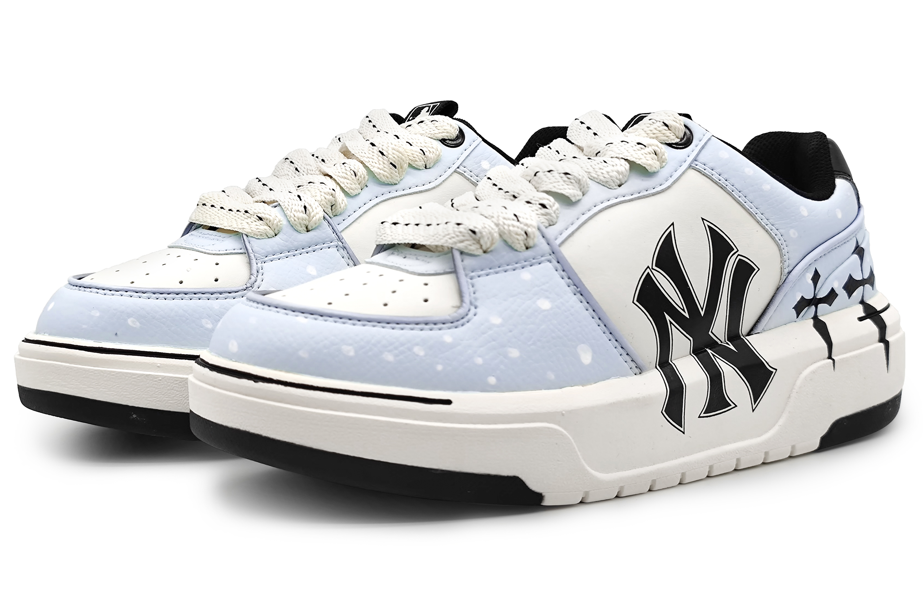 [Custom Shoes] MLB Custom Low 'Lilac White Cross' 圖 3