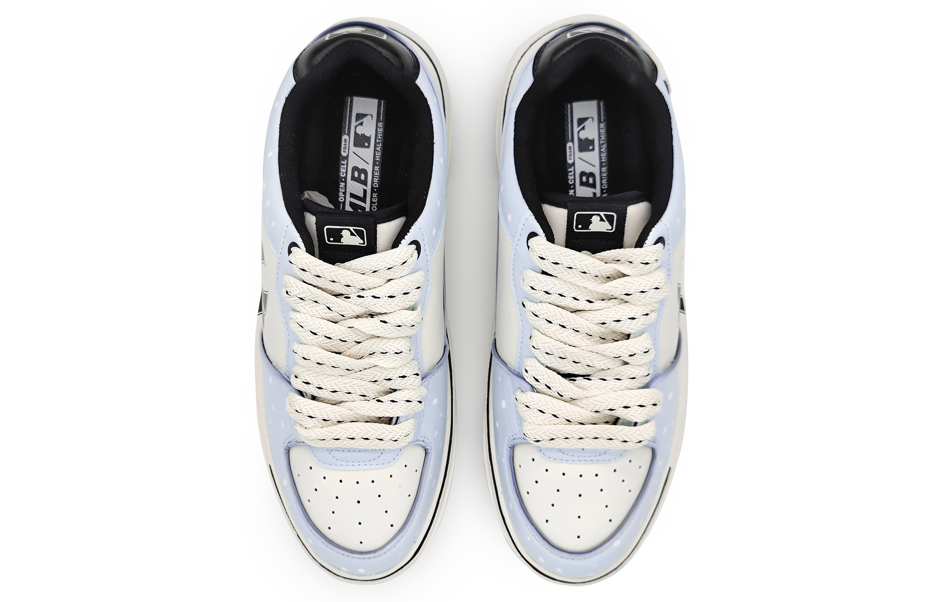 [Custom Shoes] MLB Custom Low 'Lilac White Cross' 圖 4