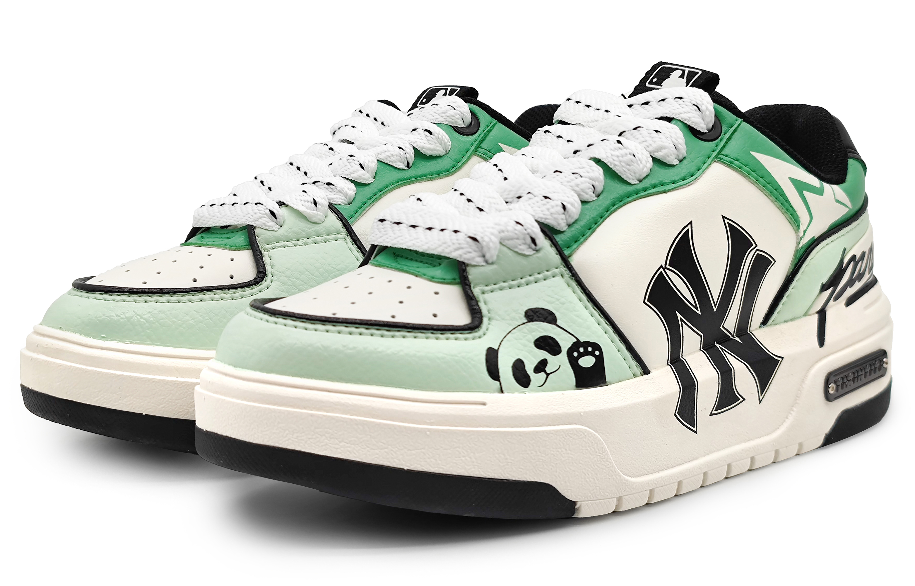 [Custom Shoes] MLB Custom Low 'Panda Starlight Hello' 圖 3