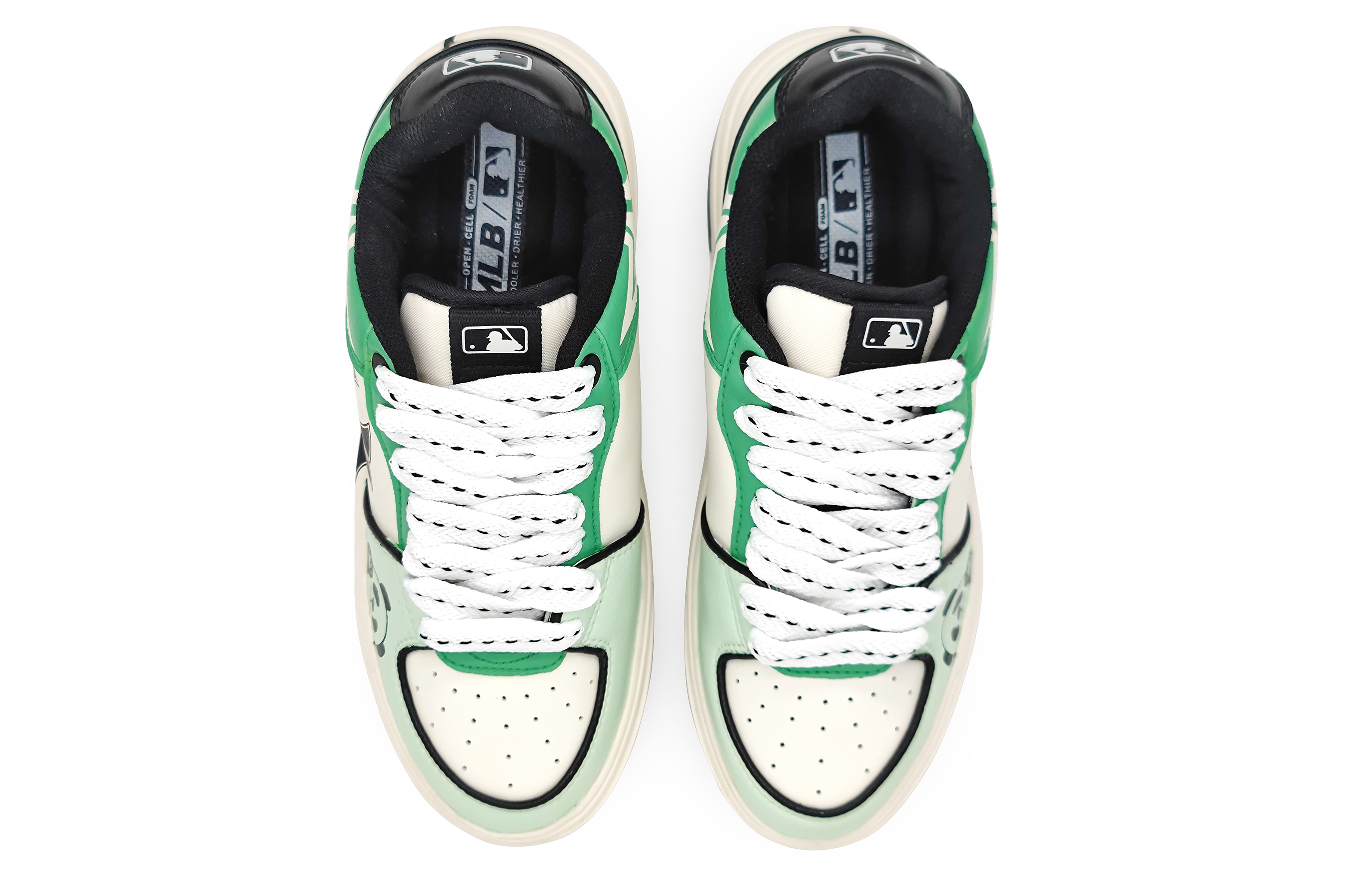 [Custom Shoes] MLB Custom Low 'Panda Starlight Hello' 圖 4