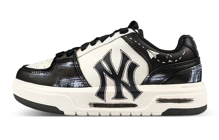 [Custom Shoes] MLB Custom Low 'Paper Airplane Panda Black White'