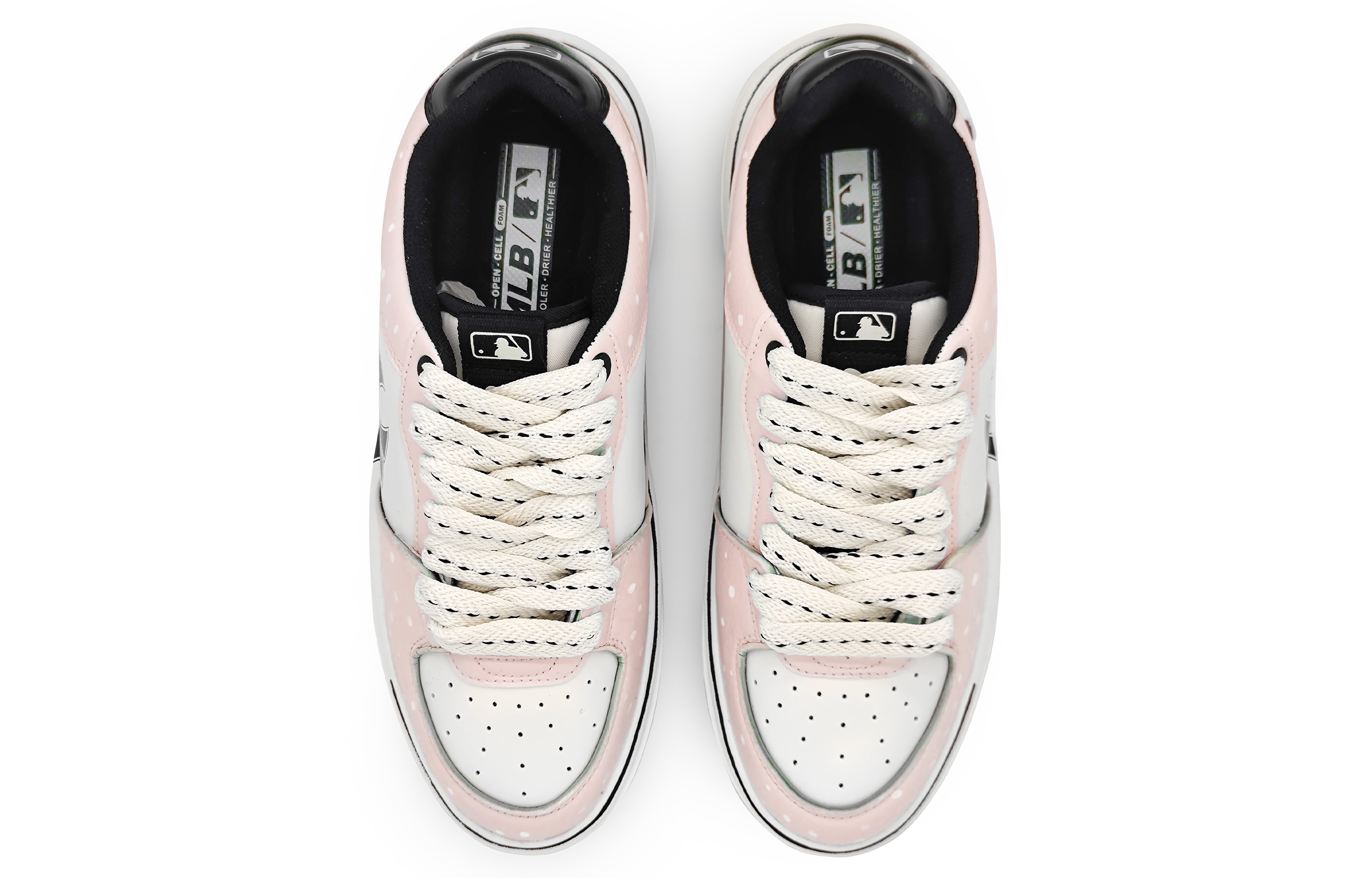 [Custom Shoes] MLB Custom Low 'Vintage Cross Blush Pink' 圖 4