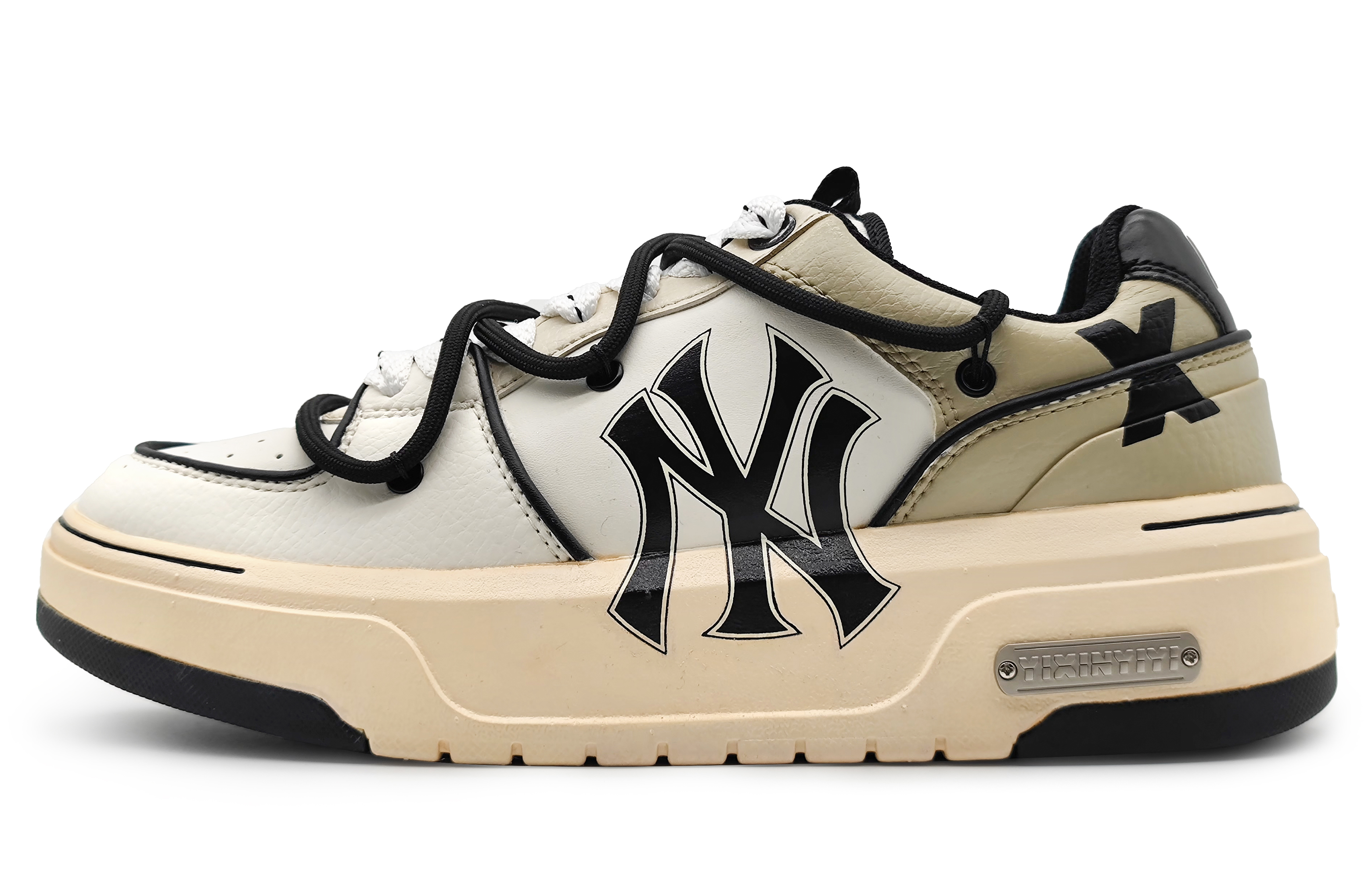 [Custom Shoes] MLB Custom Low Top 'Deep Brown Lavender Latte'