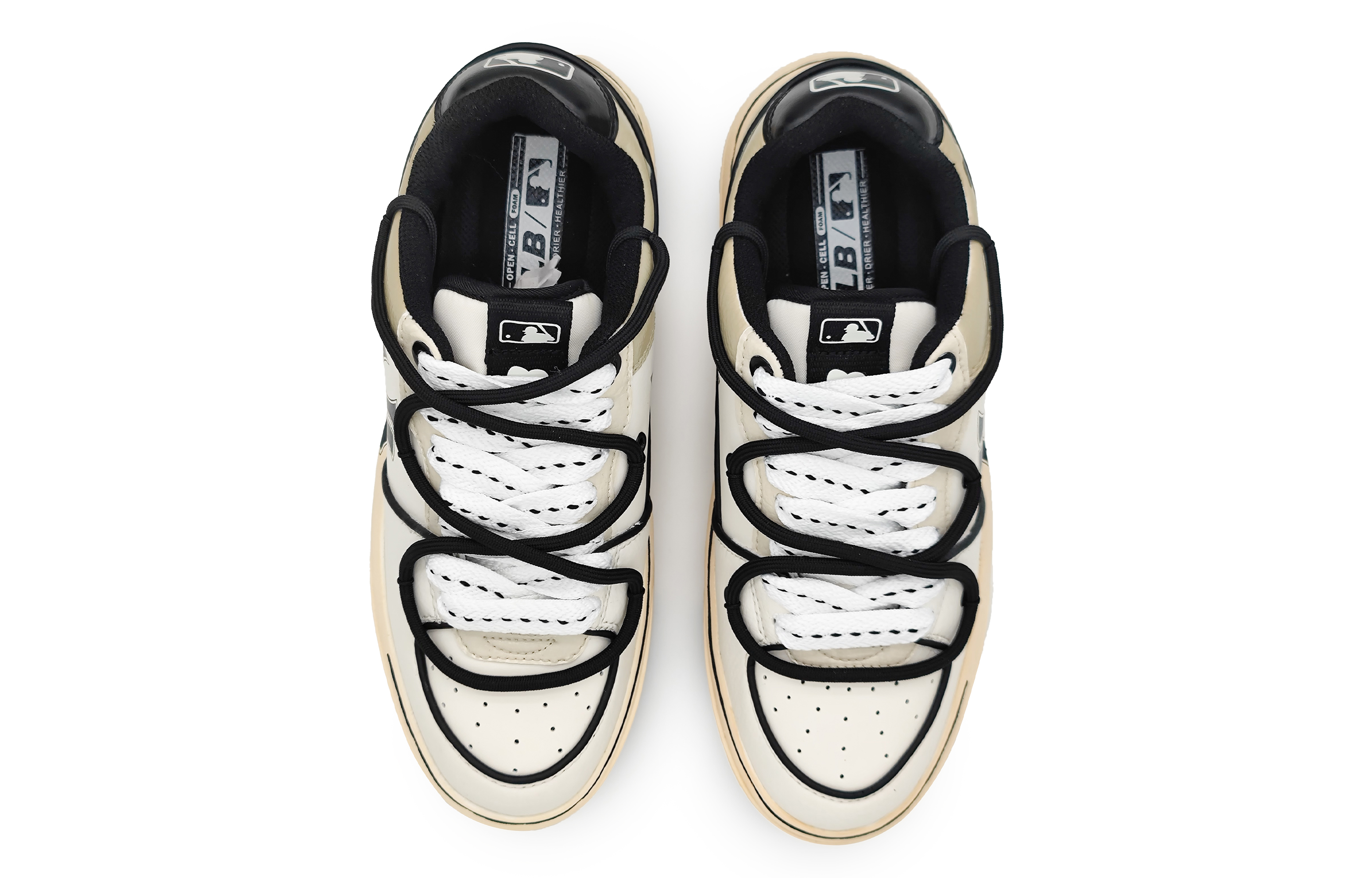 [Custom Shoes] MLB Custom Low Top 'Deep Brown Lavender Latte' 圖 4