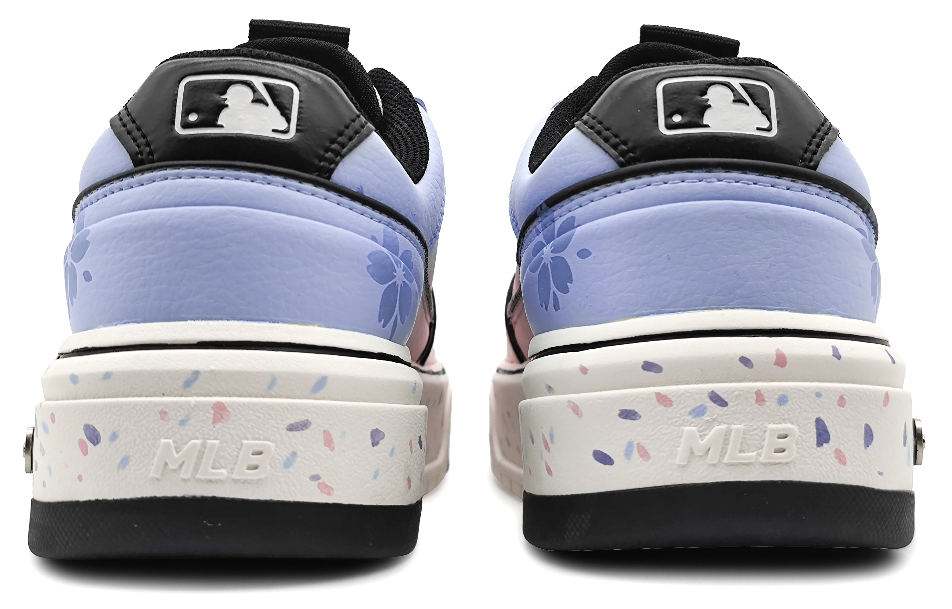 Purchase 【訂製球鞋】 MLB 紐約洋基隊 繽紛櫻花 開花繁盛 美不勝收 增高低筒 帆布鞋 男女皆宜 漸變粉紫