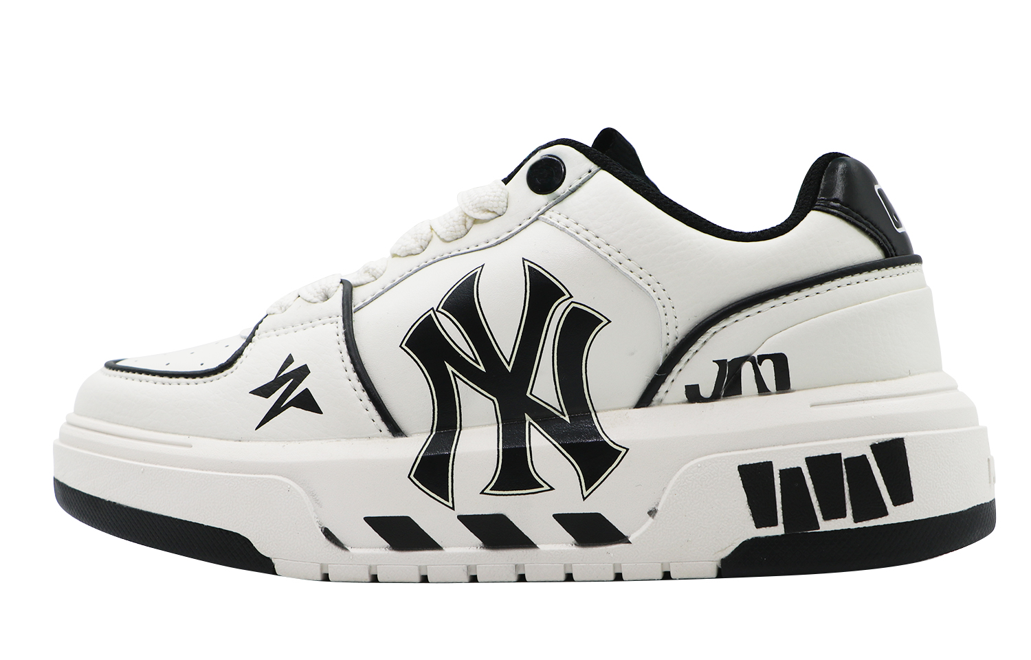 [Custom Shoes] MLB Custom Sneakers 'New York Yankees Street Graffiti White'