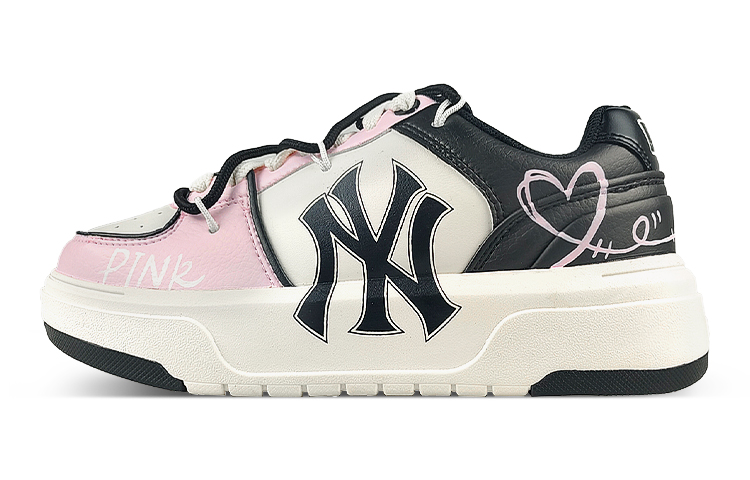 [Custom Shoes] MLB Low 'Gothic Heart Graffiti Black Pink'