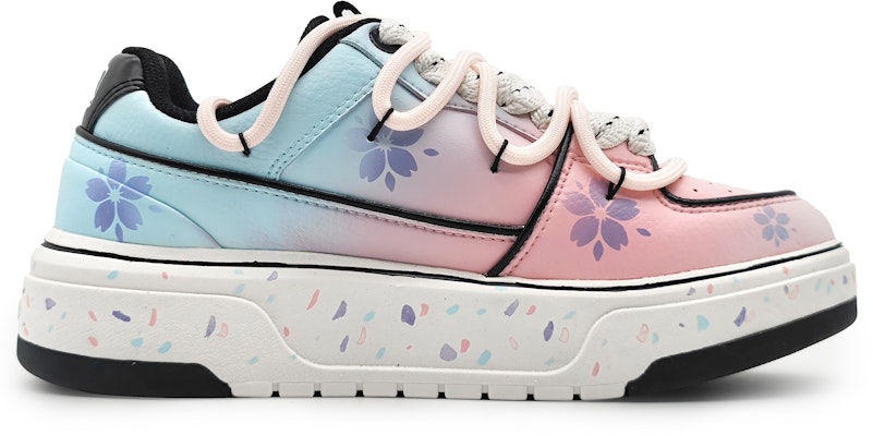 MLB 로우 '사쿠라 그라데이션 블루-핑크' 커스텀 슈즈 3ASXCA12N-50WHS(Team16-樱花解构蓝粉) Order MLB 로우 '사쿠라 그라데이션 블루-핑크' 커스텀 슈즈 3ASXCA12N-50WHS(Team16-樱花解构蓝粉)