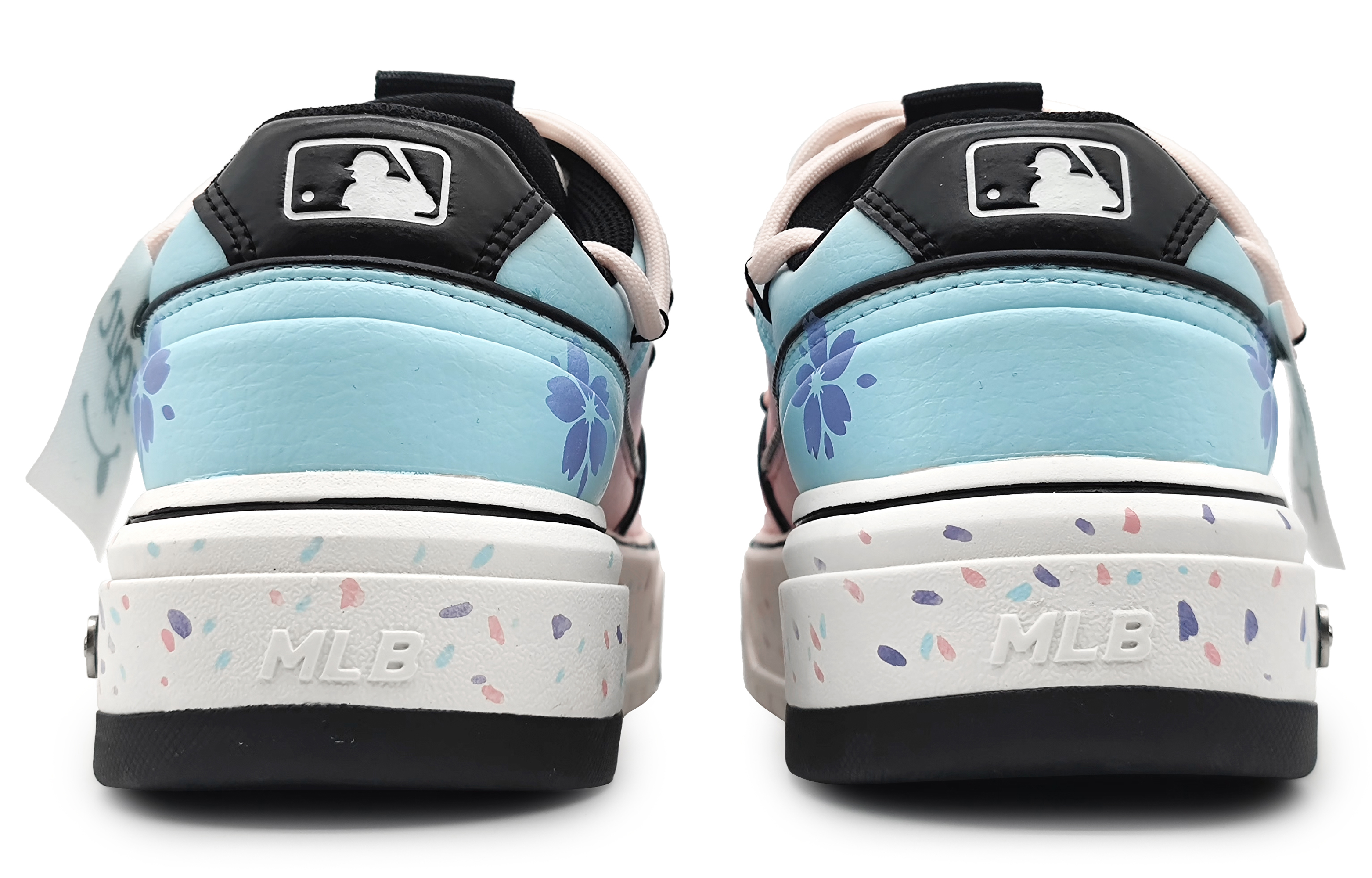 Purchase [Kasut Custom] MLB Rendah 'Gradasi Sakura Blossom Biru-Merah Jambu' 3ASXCA12N-50WHS(Team16-樱花解构蓝粉)