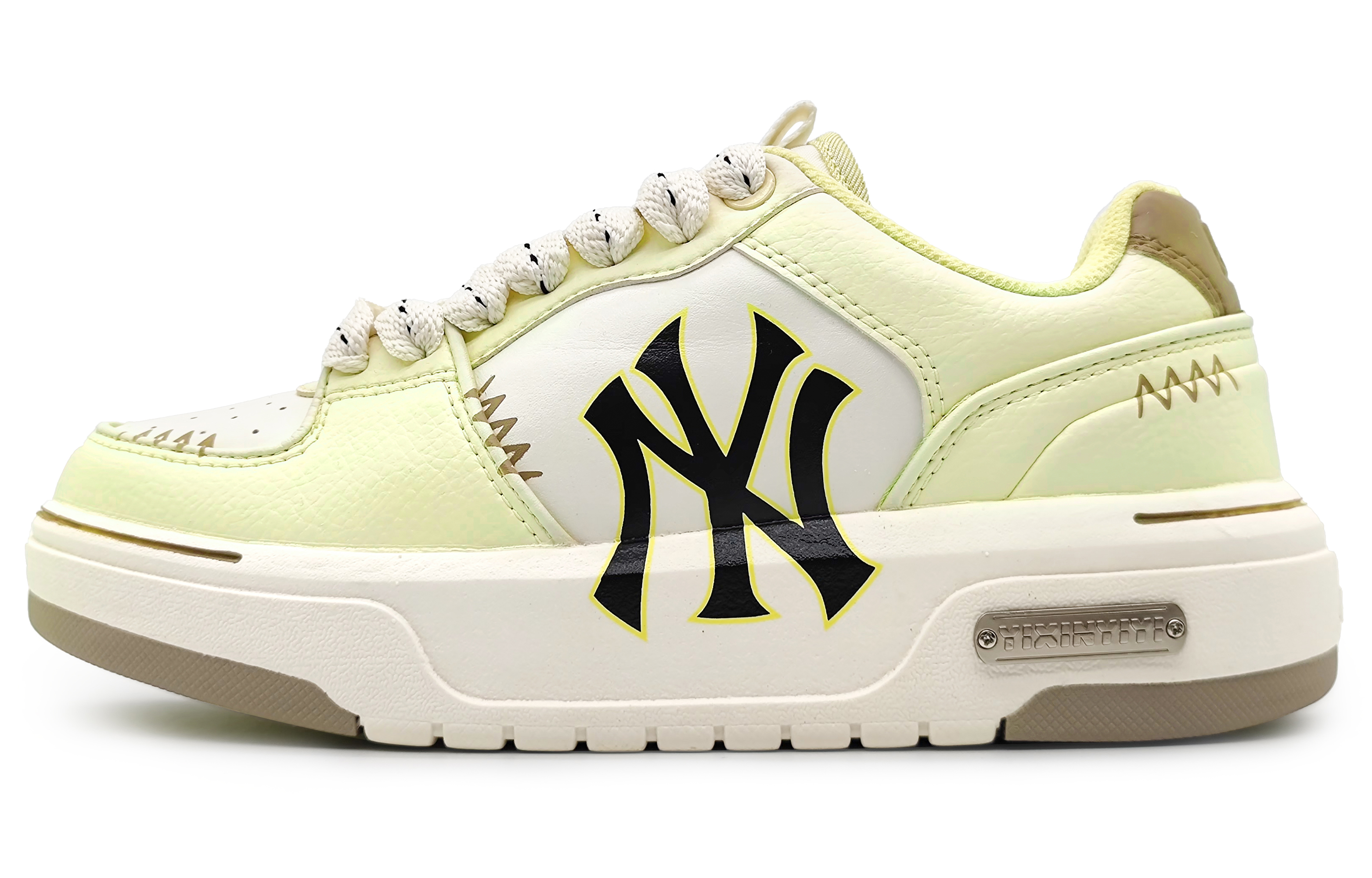 [Custom Shoes] MLB Low Top 'Green Jasmine Milk Tea'