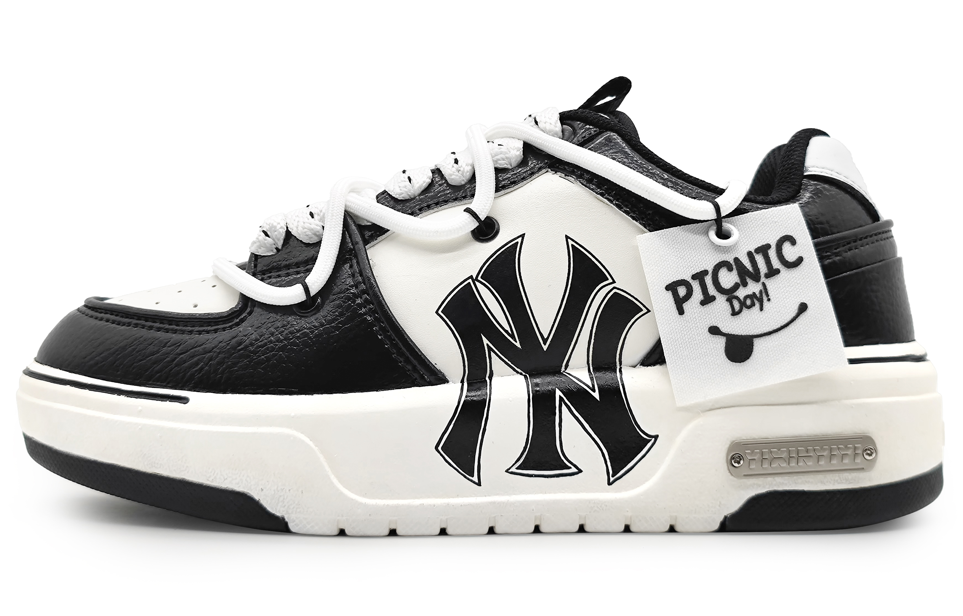 [Custom Shoes] MLB New York Yankees 'Black White Panda'