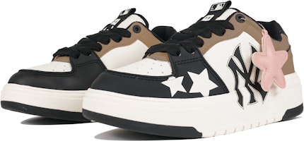 【定制球鞋】MLB 紐約洋基隊 玖制 酒心摩卡 巧克力 星星 多巴胺 厚底增高 復古休閒 低幫 板鞋 男女同款 黑粉棕 Lookbook 【定制球鞋】MLB 紐約洋基隊 玖制 酒心摩卡 巧克力 星星 多巴胺 厚底增高 復古休閒 低幫 板鞋 男女同款 黑粉棕