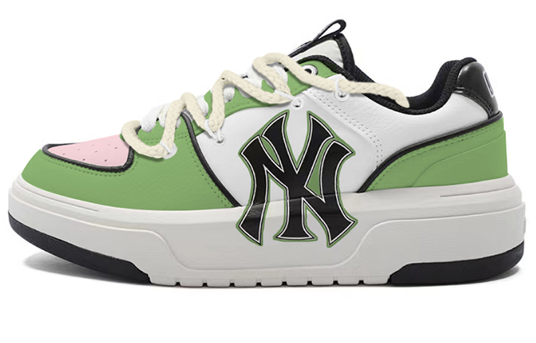 [Custom Shoes] MLB New York Yankees Low 'Y2K Matcha Pink Deconstructed'