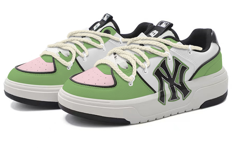 [Custom Shoes] MLB New York Yankees Low 'Y2K Matcha Pink Deconstructed' 圖 3