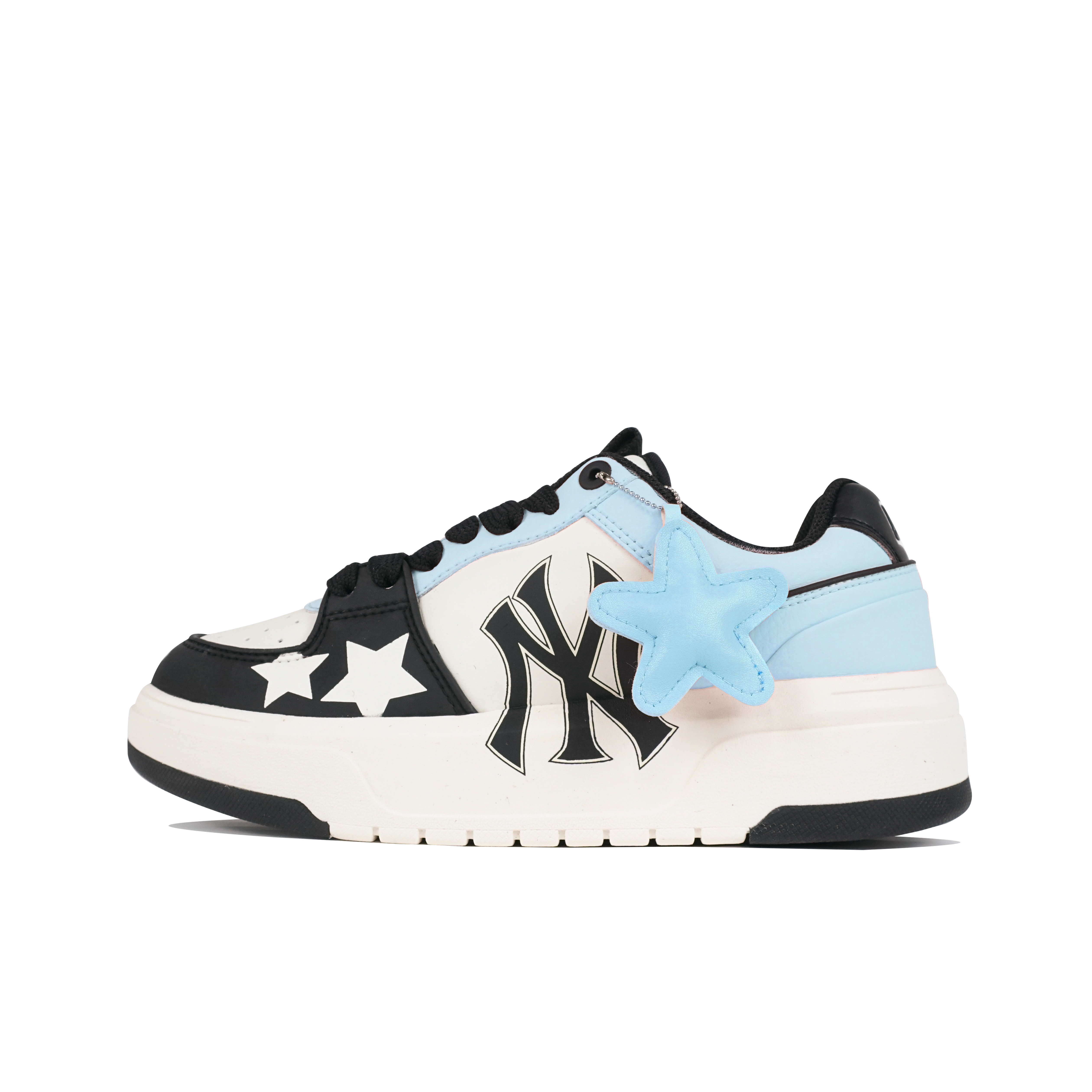 [Custom Shoes] MLB New York Yankees Low Top Sneakers 'Blue Black'