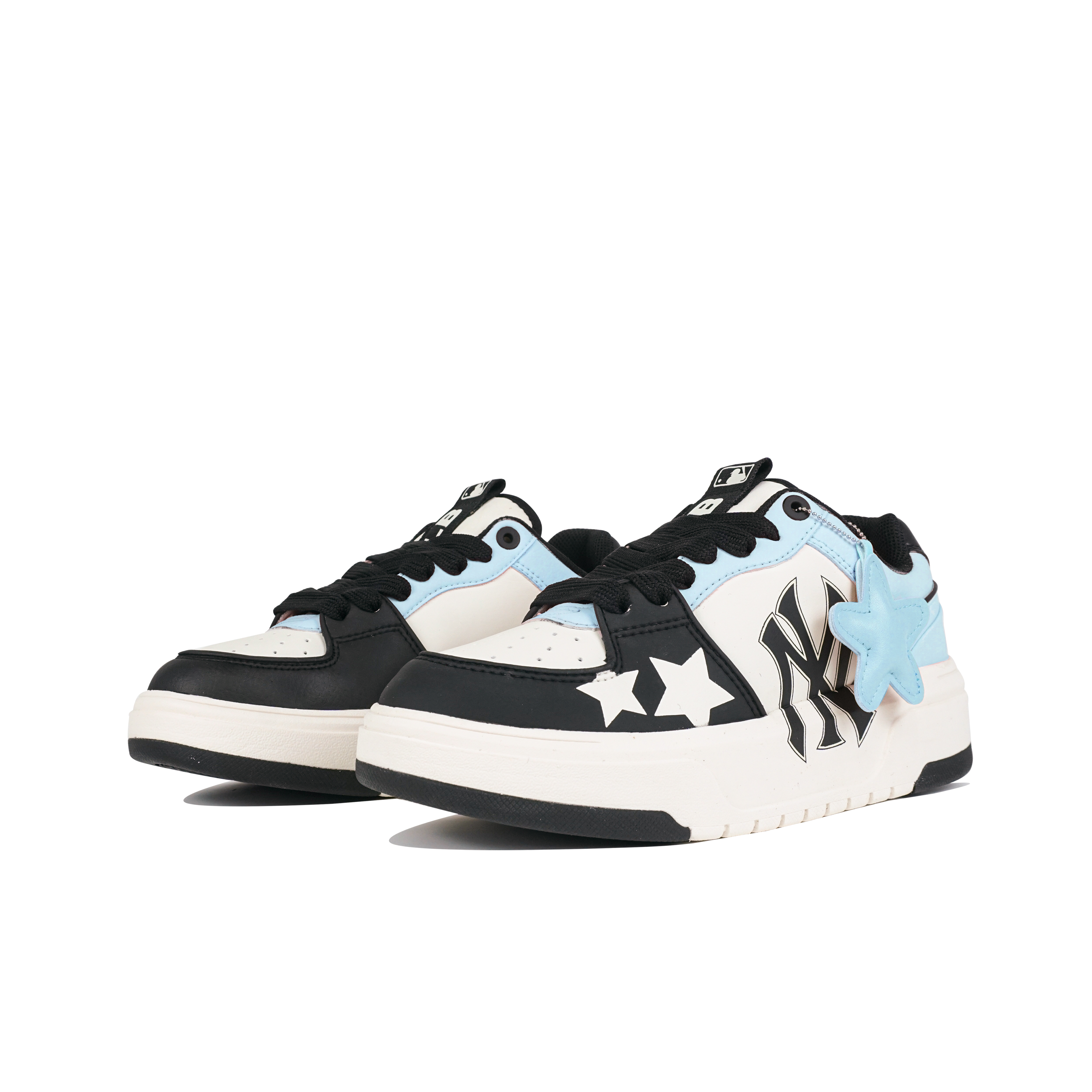 [Custom Shoes] MLB New York Yankees Low Top Sneakers 'Blue Black' 圖 3