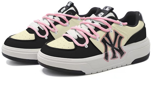 MLBヤンキース 厚底カスタム ブラックピンク渋谷Y2K風 3ASXCA12N-50WHS(TeamY-男女款复古黑粉) Lookbook MLBヤンキース 厚底カスタム ブラックピンク渋谷Y2K風 3ASXCA12N-50WHS(TeamY-男女款复古黑粉)