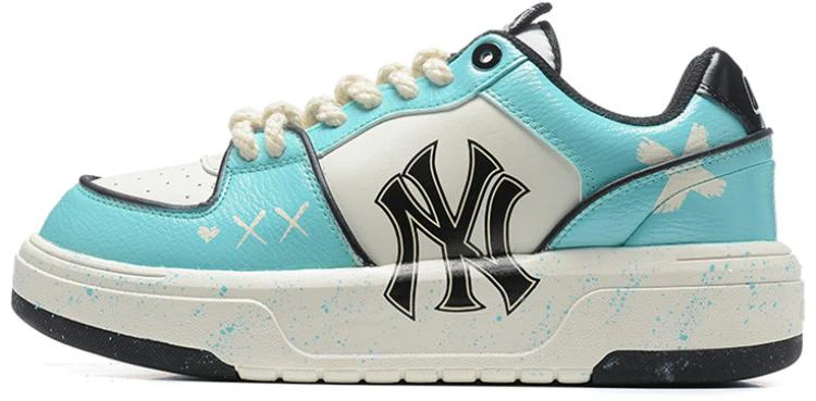 custom-shoes-mlb-new-york-yankees-platform-blue-smiley-face