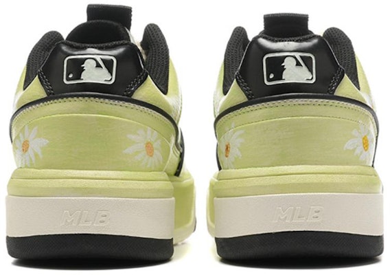 【定製球鞋】MLB 紐約洋基隊厚底 小菊花 繪畫 耐磨增高 低筒 板鞋 男女同款 抹茶黃綠 Purchase 【定製球鞋】MLB 紐約洋基隊厚底 小菊花 繪畫 耐磨增高 低筒 板鞋 男女同款 抹茶黃綠