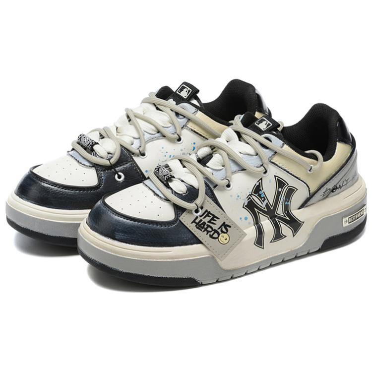 Lookbook 【定制鞋】MLB x 定制厚底运动鞋 '黑白眨眼' 3ASXCA12N-50WHS-(Team54--笑脸挂牌)