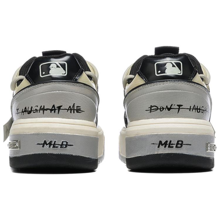 Purchase 【定制鞋】MLB x 定制厚底运动鞋 '黑白眨眼' 3ASXCA12N-50WHS-(Team54--笑脸挂牌)