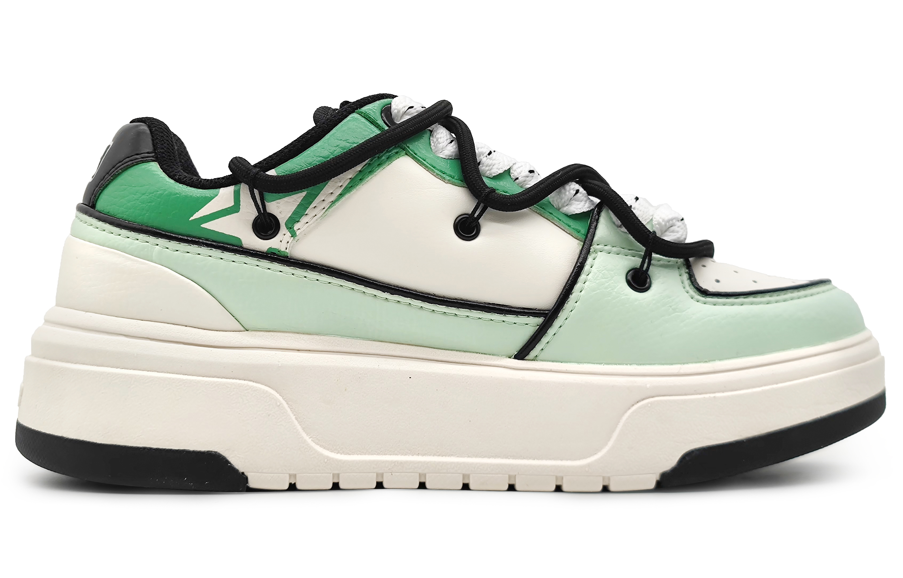 [Custom Shoes] MLB Custom Low 'Panda Starlight Green' 圖 2