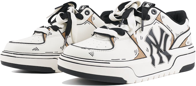【訂製球鞋】 MLB 紐約洋基隊 九制 學長鞋 無性別風 二次元 焦糖瑪奇朵 3D立體 禮袋 復古 低筒 板鞋 男女同款 白棕 Lookbook 【訂製球鞋】 MLB 紐約洋基隊 九制 學長鞋 無性別風 二次元 焦糖瑪奇朵 3D立體 禮袋 復古 低筒 板鞋 男女同款 白棕