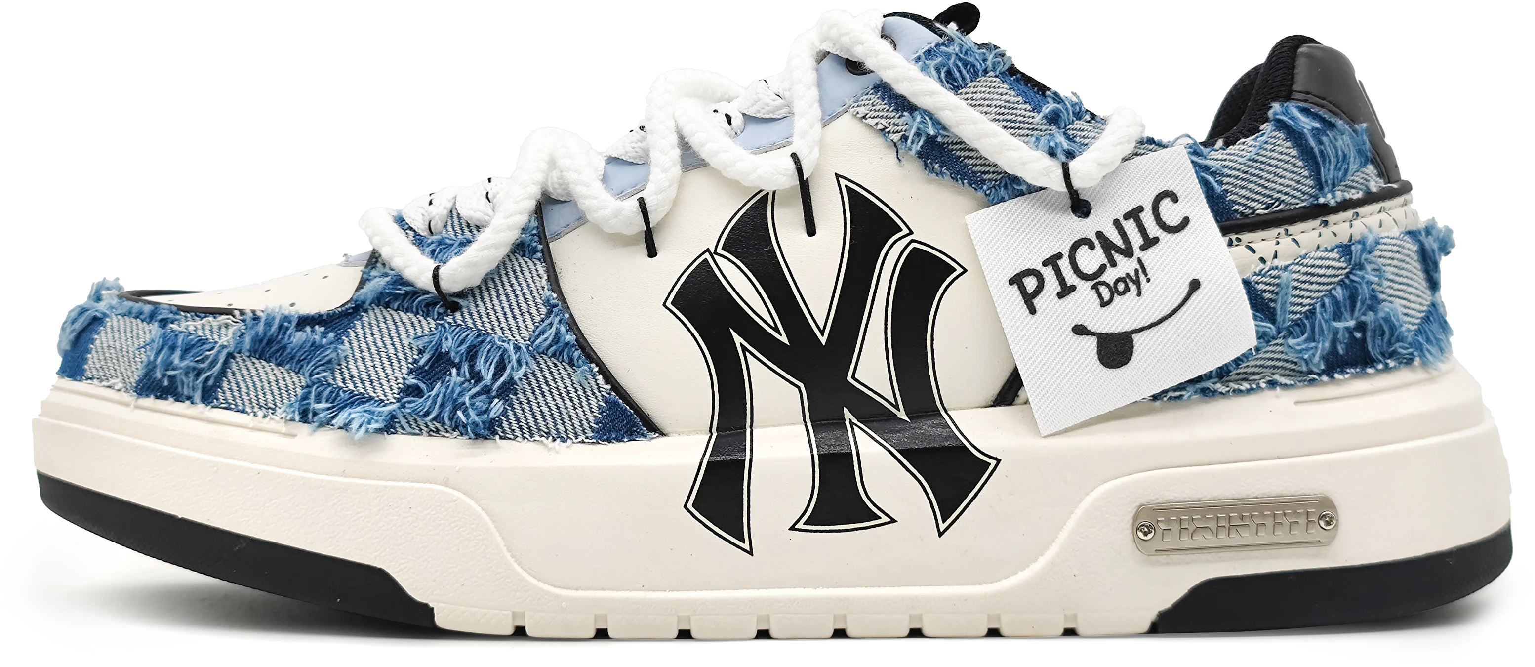 custom-shoes-mlb-x-vans-old-skool-yankees-cowboy-checkerboard-denim