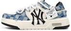 Buy Zapatillas MLB x Vans Old Skool 'Yankees Cuadros Vaqueros Denim' 3ASXCA12N-50WHS(Team16-棋盘格解构蓝)