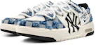 Lookbook Zapatillas MLB x Vans Old Skool 'Yankees Cuadros Vaqueros Denim' 3ASXCA12N-50WHS(Team16-棋盘格解构蓝)