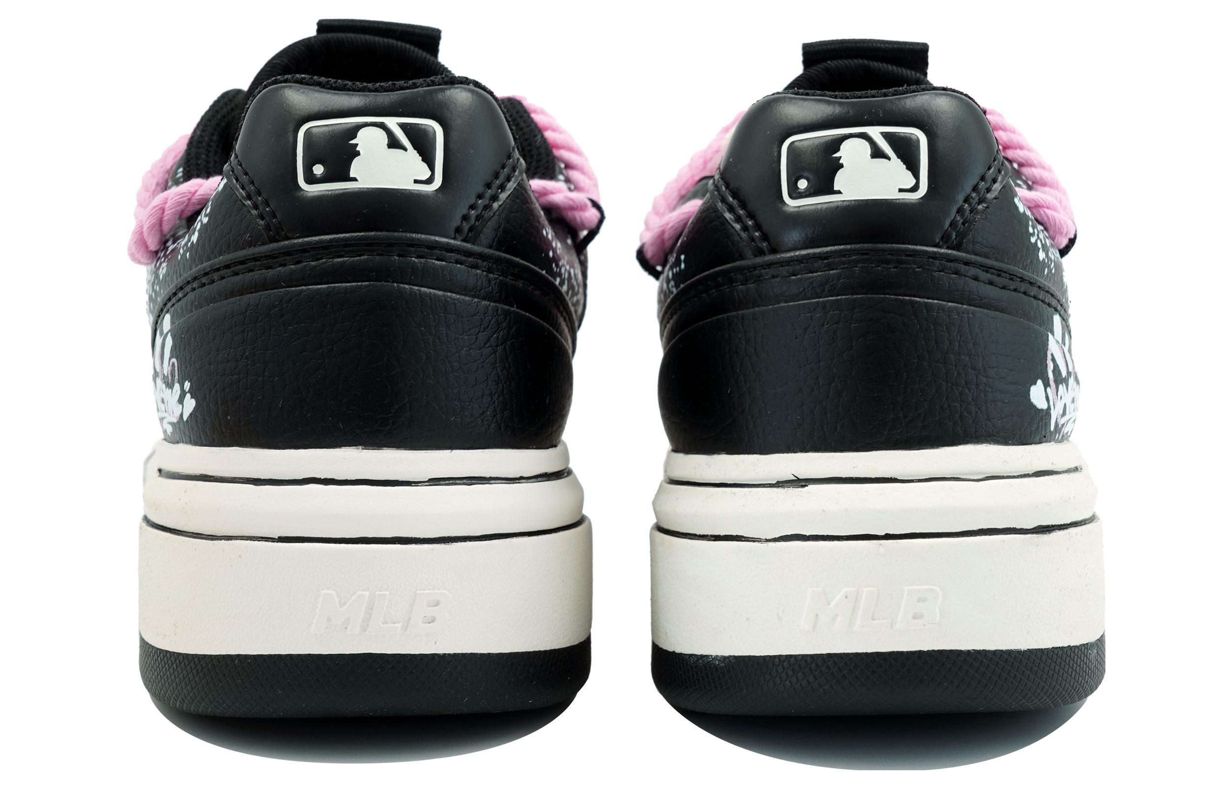 [Custom Shoes] MLB Yankee 'Black White Pink Charm' 圖 4