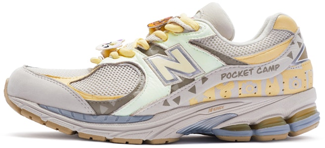 【定制鞋】New Balance 2002R '露营手绘卡通鞋扣 - 米绿' ML2002R3(TeamR-男女款露营米黄绿) Buy 【定制鞋】New Balance 2002R '露营手绘卡通鞋扣 - 米绿' ML2002R3(TeamR-男女款露营米黄绿)