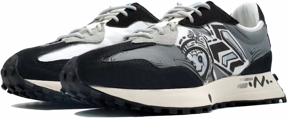 뉴발란스 327 '앵그리 그래피티' (화이트-그레이) MS327LAB(Team113-愤怒涂鸦) Lookbook 뉴발란스 327 '앵그리 그래피티' (화이트-그레이) MS327LAB(Team113-愤怒涂鸦)