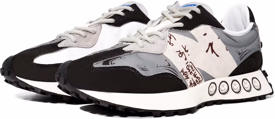 뉴발란스 327 그레이/화이트/블랙 (커스텀) MS327LAB(Team113-微笑) Shop 뉴발란스 327 그레이/화이트/블랙 (커스텀) MS327LAB(Team113-微笑)