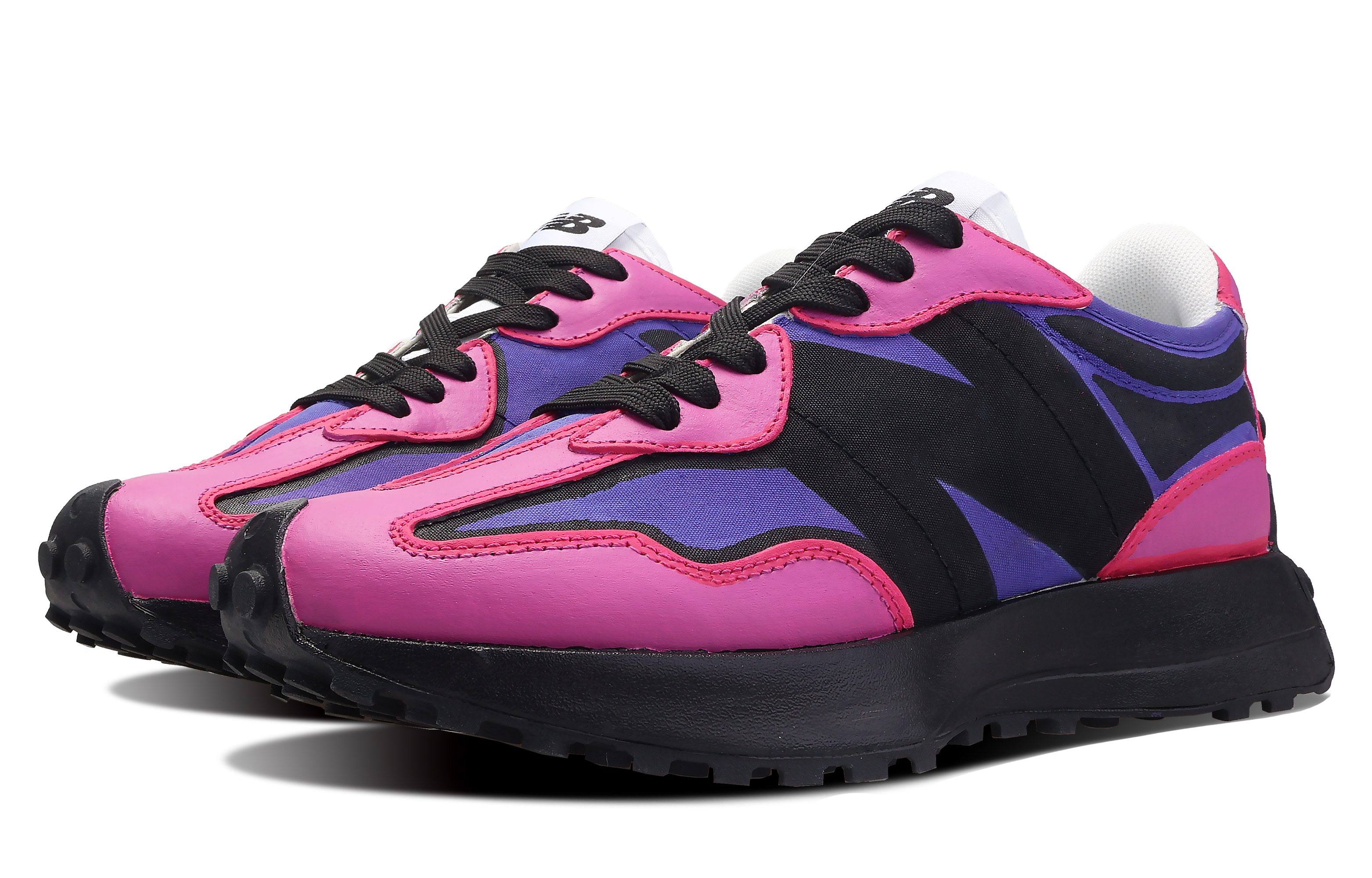 Lookbook [Custom Schuhe] New Balance 327 ''Eisiges Lila'' MS327FE(Team53-男女款惊艳)