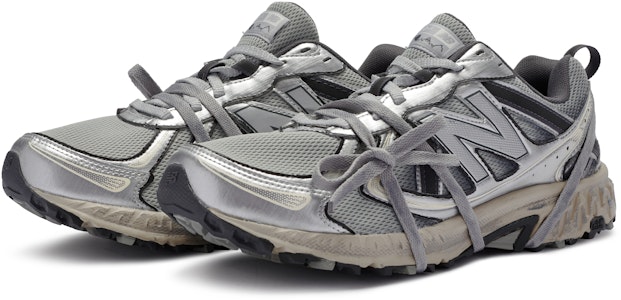 定制鞋款 New Balance 410 'BIGNIU 反乌托邦银灰' MT410KR5(TeamR-氘锋灰男女同款) Lookbook 定制鞋款 New Balance 410 'BIGNIU 反乌托邦银灰' MT410KR5(TeamR-氘锋灰男女同款)