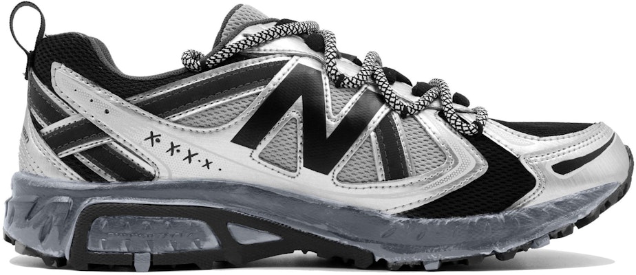【定制球鞋】 New Balance NB 410 萬花弄 戶外機能 刀鋒賽文 舒適 時尚 潮流 百搭 復古耐磨防滑 低幫 休閒跑步鞋 男女同款 銀黑 Lookbook 【定制球鞋】 New Balance NB 410 萬花弄 戶外機能 刀鋒賽文 舒適 時尚 潮流 百搭 復古耐磨防滑 低幫 休閒跑步鞋 男女同款 銀黑
